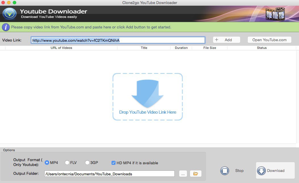 download youtube video in mac os x for free clipgrab